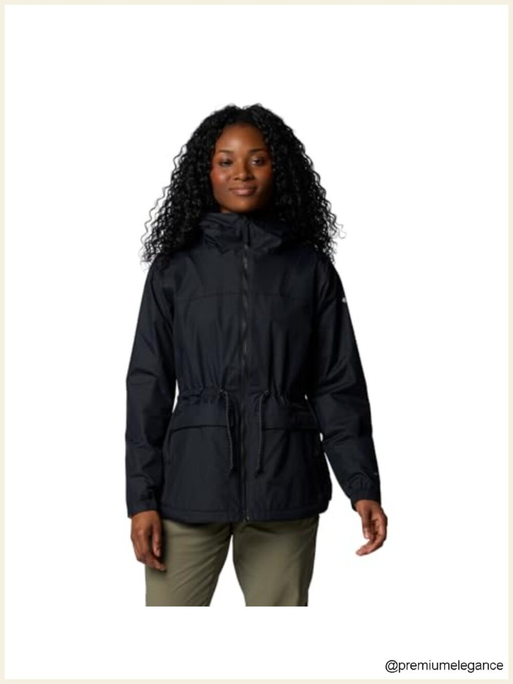 Fleece Lined Waterproof Rain Jacket with Omni-Tech